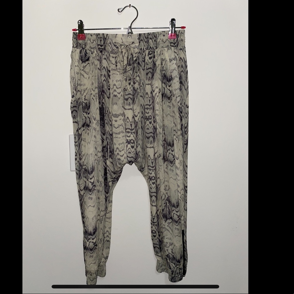 NEW snake print joggers